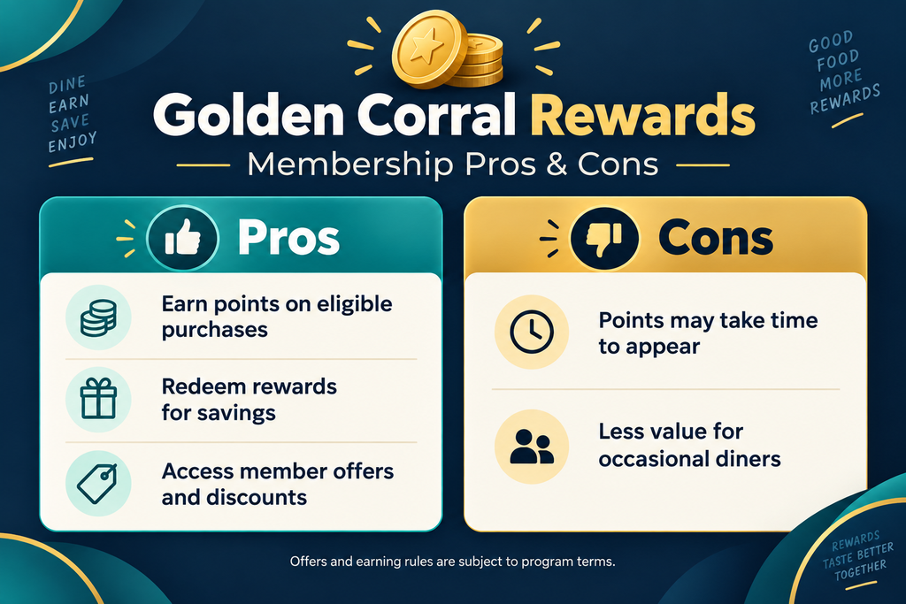 Complete Guide to Golden Corral Rewards 2 Benefits of Golden Corral Rewards
